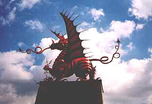 The Welsh Dragon Memorial at Mametz
