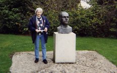 Bust of Patrick Pearse outside the museum