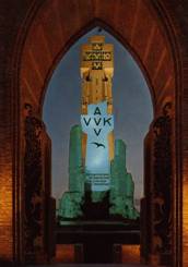 The VVK-AVV Memorial near Dixsmuide 